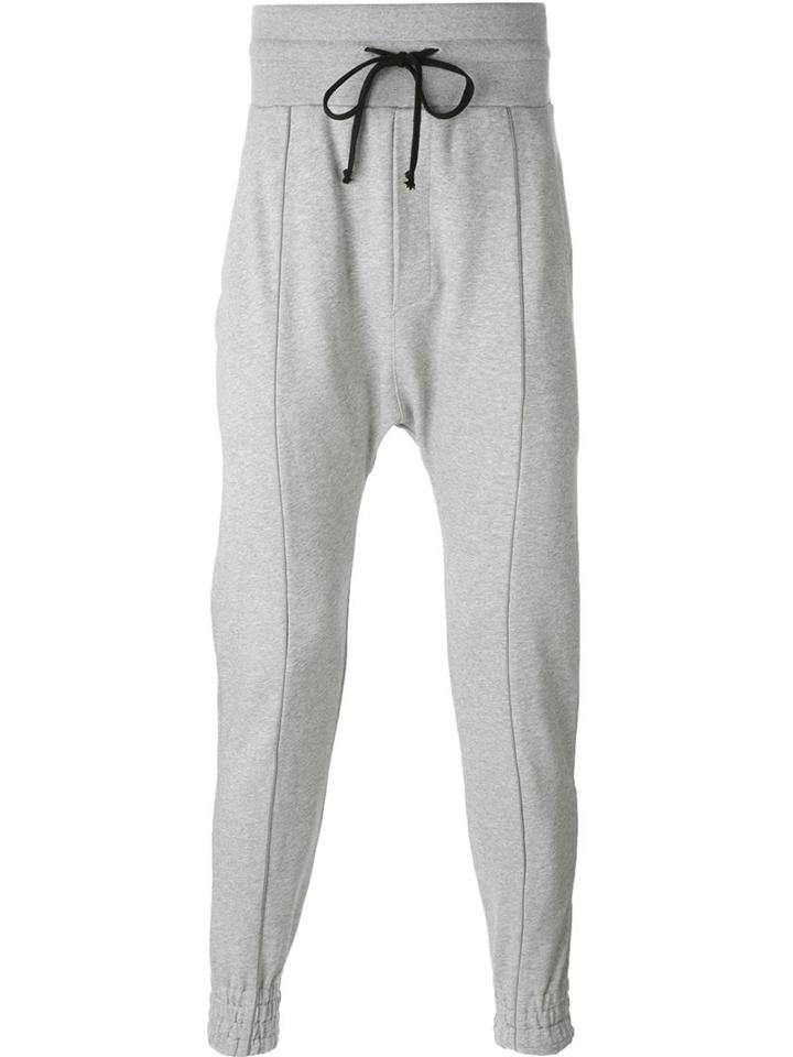 Odeur 'beyond' Track Pants, Adult Unisex, Size: Large, Grey, Cotton