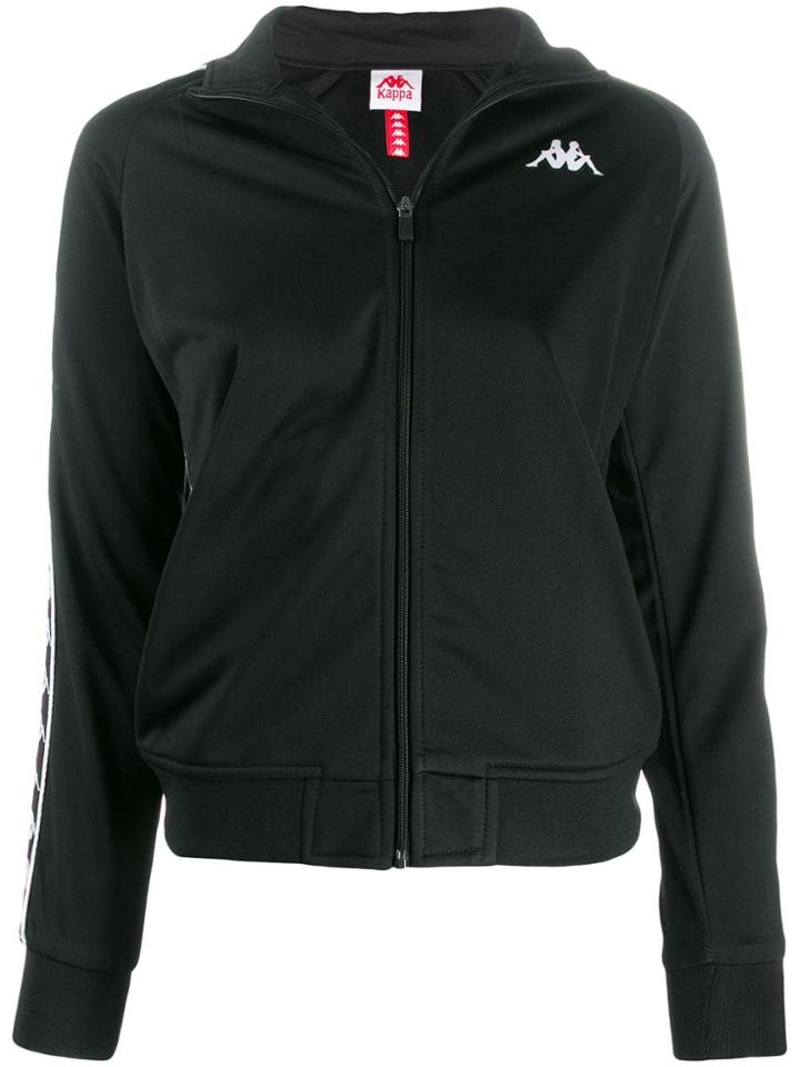 Kappa Logo Tape Sport Jacket - Black