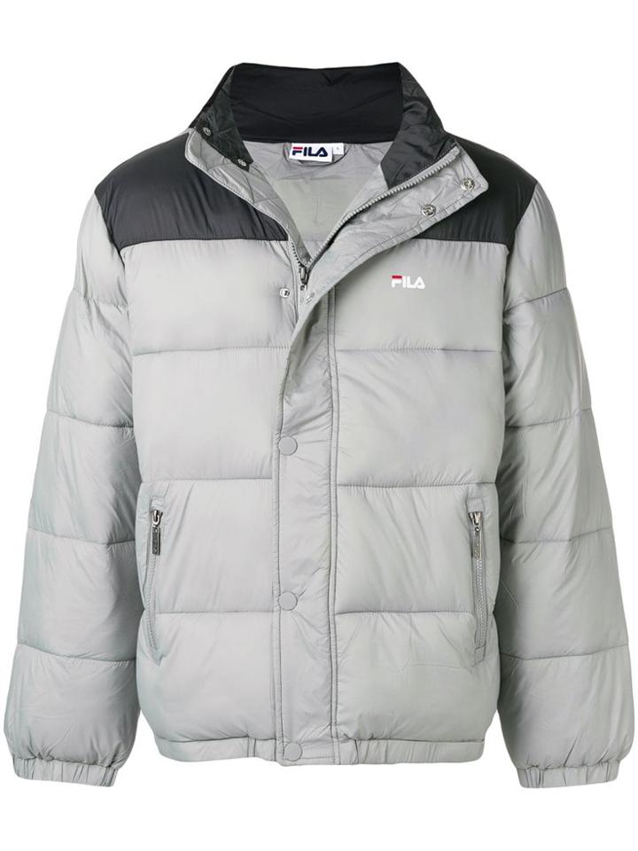 Fila Padded Loose Jacket - Grey