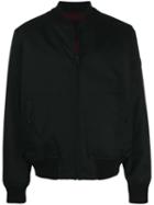 Woolrich Zipped Bomber Jacket - Black