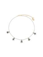 Radà Star Embellished Necklace, Women's, Metallic