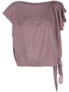 Vivienne Westwood Anglomania Balloon Top - Purple