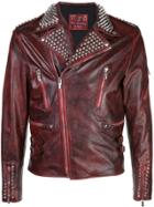 Mjb Marc Jacques Burton Corsten Biker Jacket - Red