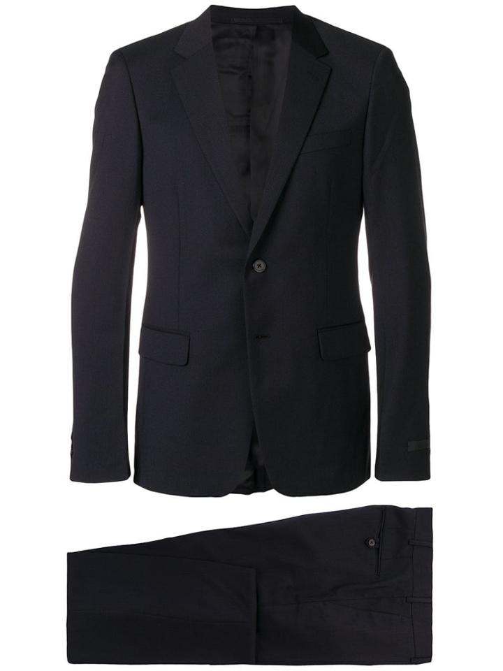 Prada Single Breasted Suit - Blue