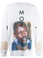 A-cold-wall* Photo Print Jumper - White
