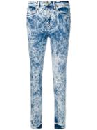 Victoria Victoria Beckham Bleached Skinny Jeans - Blue