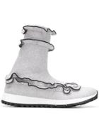 Jimmy Choo Eugene Hi-top Sneakers - Metallic