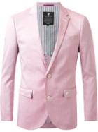 Loveless Classic Blazer, Men's, Size: Small, Pink/purple, Cotton/polyester