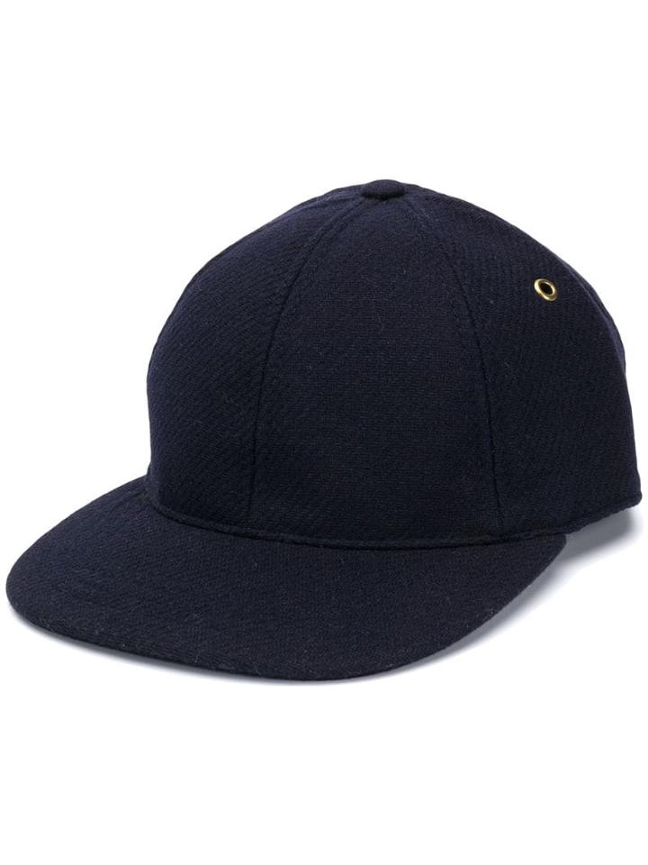 Ami Paris Ami Patch Baseball Cap - Blue