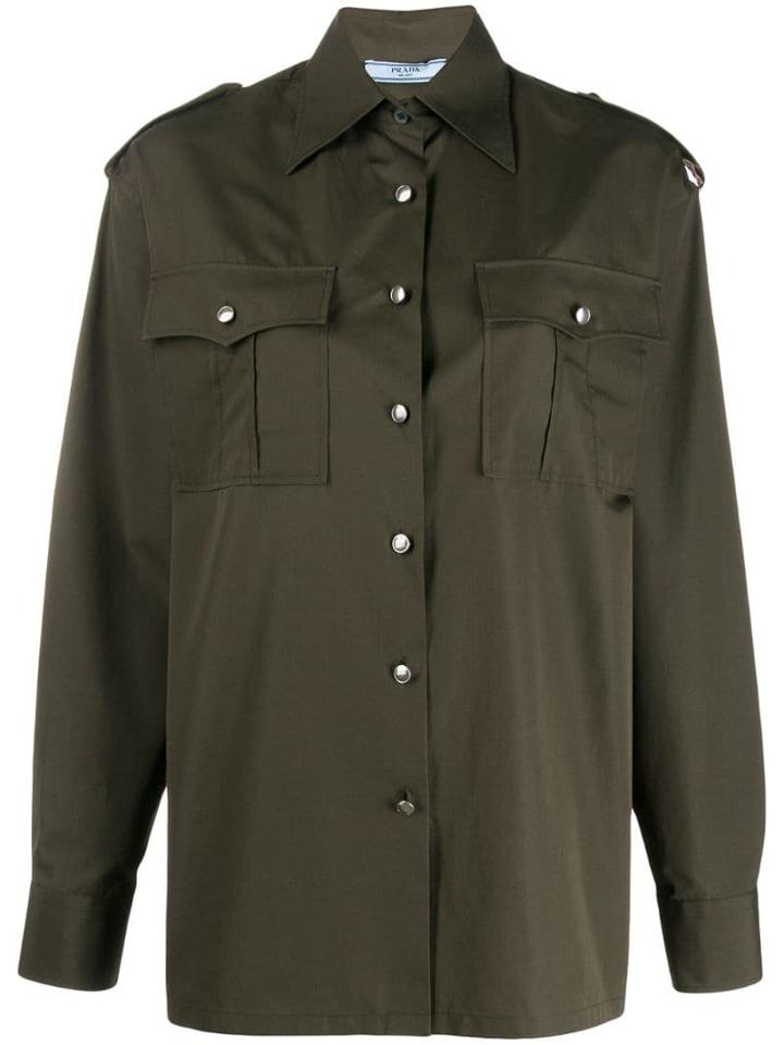 Prada Military Shirt - Green