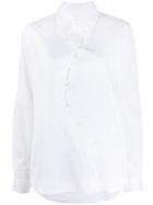 Aalto Plain Button Shirt - White