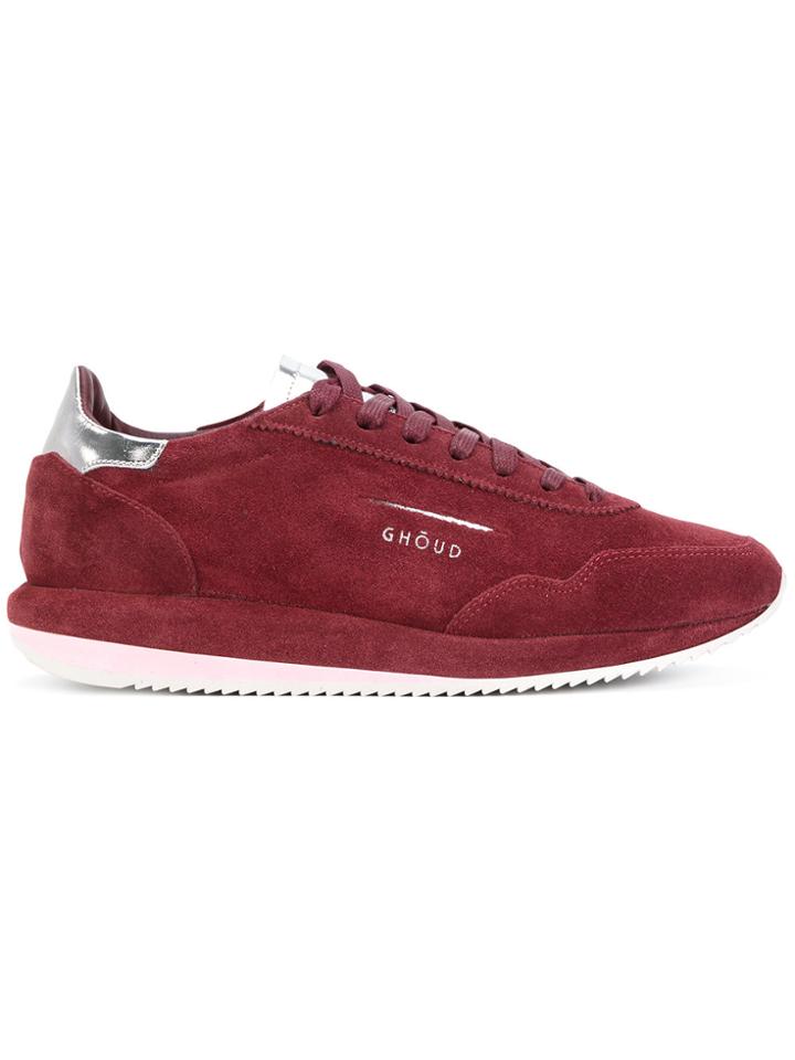 Ghoud Silver Detail Sneakers - Red