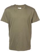 R13 Distressed Details T-shirt - Blue