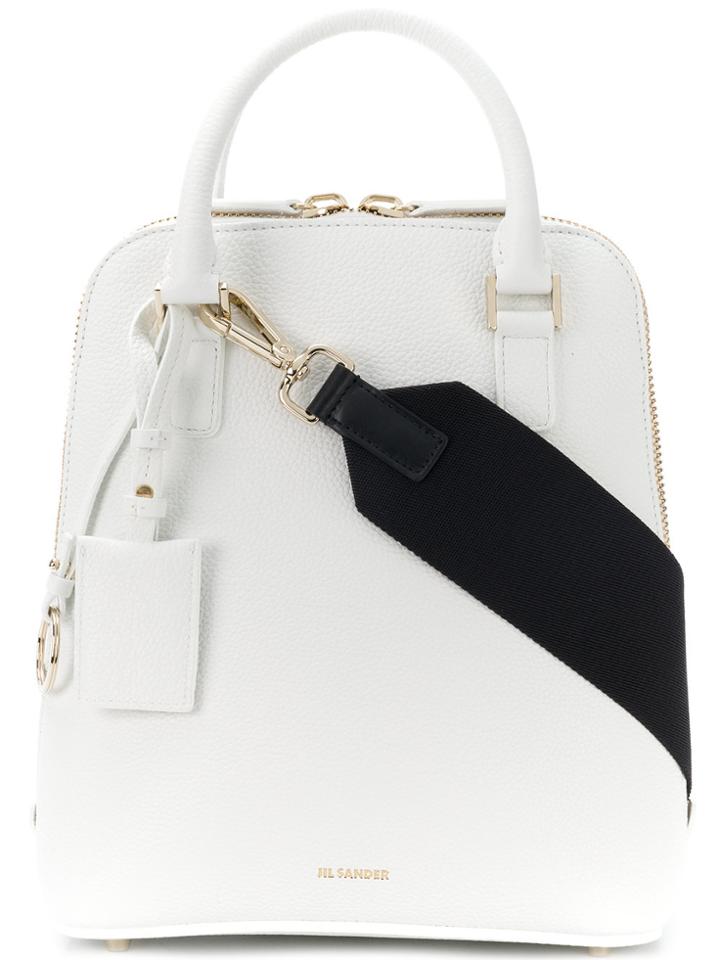 Jil Sander Nicandro Shoulder Bag - White