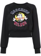 Moschino Logo Mickey Sweatshirt - Black