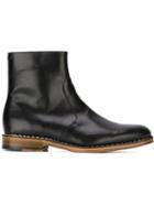 Maison Margiela Classic Ankle Boots, Men's, Size: 45, Black, Leather