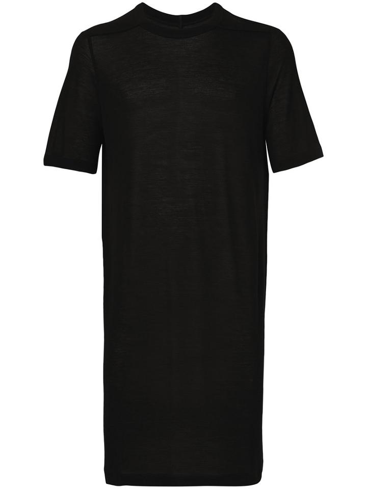 Rick Owens - Level T-shirt - Men - Silk/viscose - S, Black, Silk/viscose