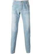 Ermanno Scervino Light Wash Jeans, Men's, Size: 52, Blue, Cotton/linen/flax