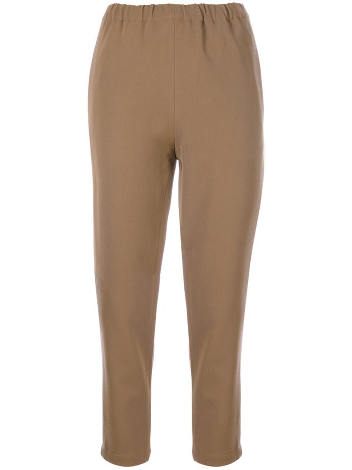 Marni Elasticated Trousers - Brown