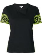 Kenzo Logo Sleeves T-shirt - Black