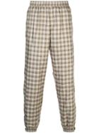 Opening Ceremony Plaid Track Pants - Neutrals