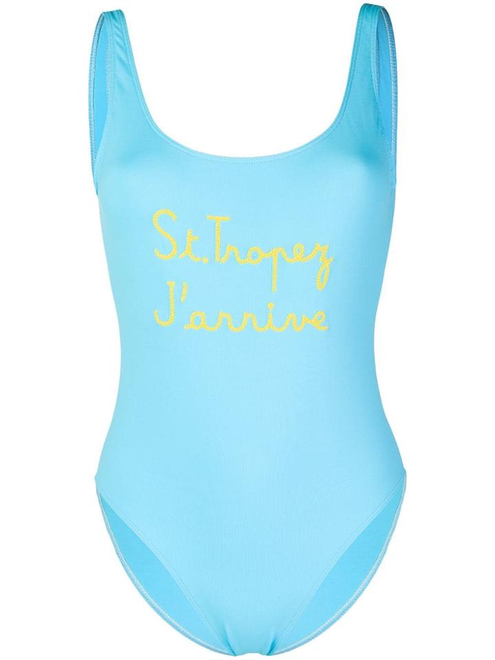 Mc2 Saint Barth St Tropez Swimsuit - Blue