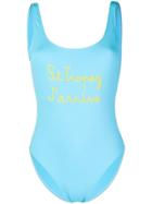Mc2 Saint Barth St Tropez Swimsuit - Blue