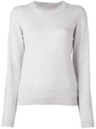 Maison Margiela Elbow Patch Sweater, Women's, Size: Small, Grey, Wool