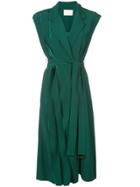 Jason Wu Collection Midi Wrap Dress - Green