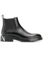 Valentino Valentino Garavani Vltn Beatle Ankle Boots - Black