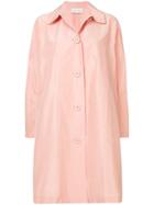 Mansur Gavriel Oversized Button Coat - Pink
