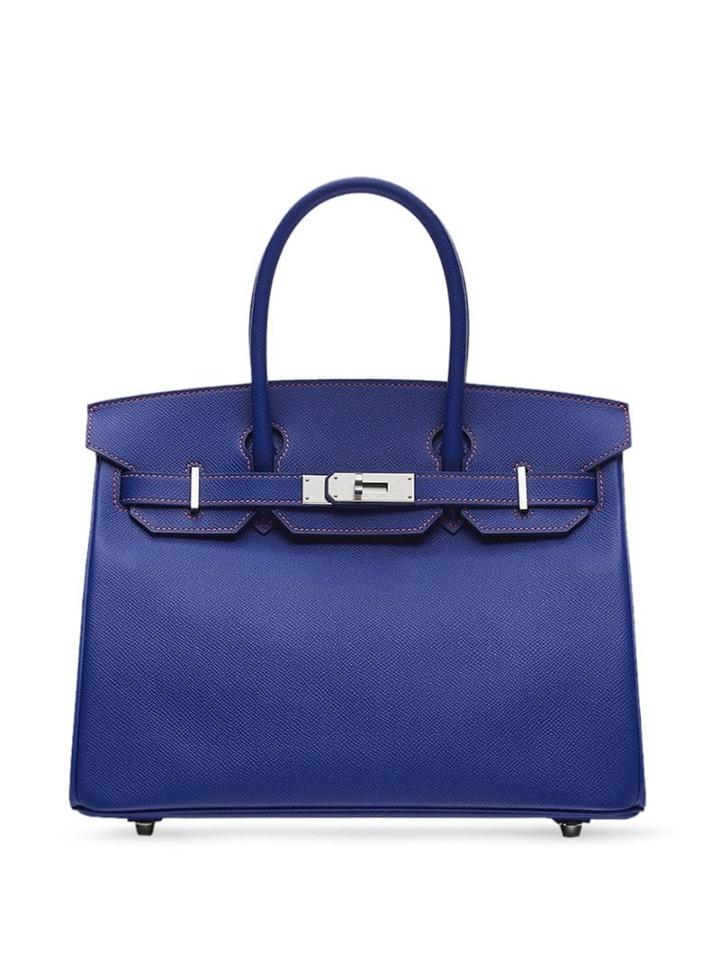 Hermès Pre-owned Special Order 30cm Birkin Bag - Blue