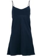 The Seafarer Flared Camisole Top - Blue