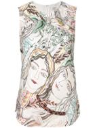 3.1 Phillip Lim Printed Twill Top - Multicolour