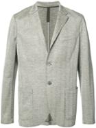 Harris Wharf London Classic Blazer, Men's, Size: 48, Brown, Virgin Wool/silk/linen/flax