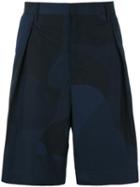 Emporio Armani - Bermuda Shorts - Men - Cotton - 46, Blue, Cotton