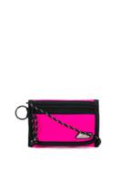 Msgm Two-tone Tri-fold Wallet - Pink