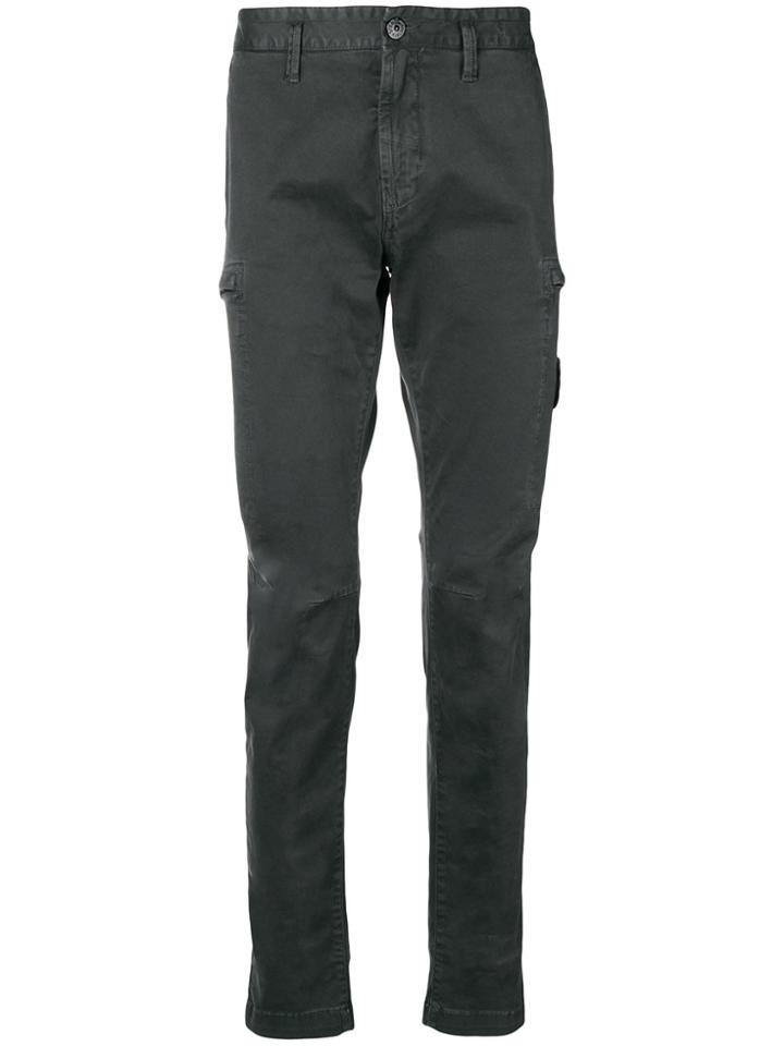 Stone Island Slim Trousers - Grey