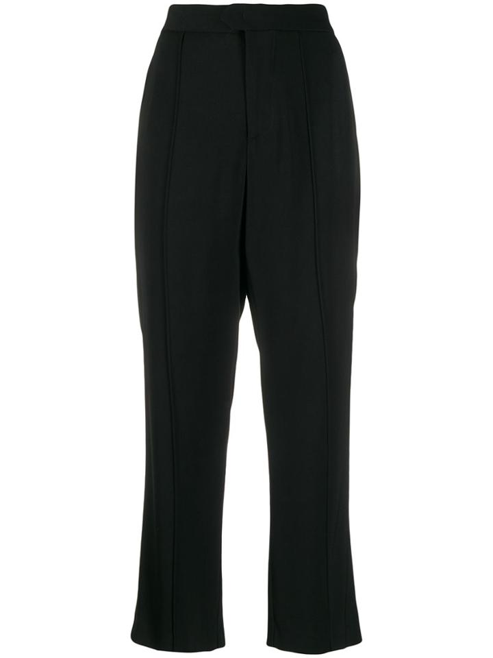 Yang Li Straight-leg Trousers - Black