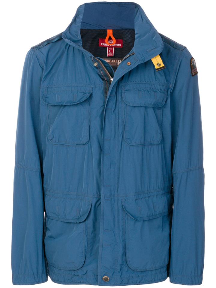 Parajumpers Pocket Front Wind Breaker - Blue
