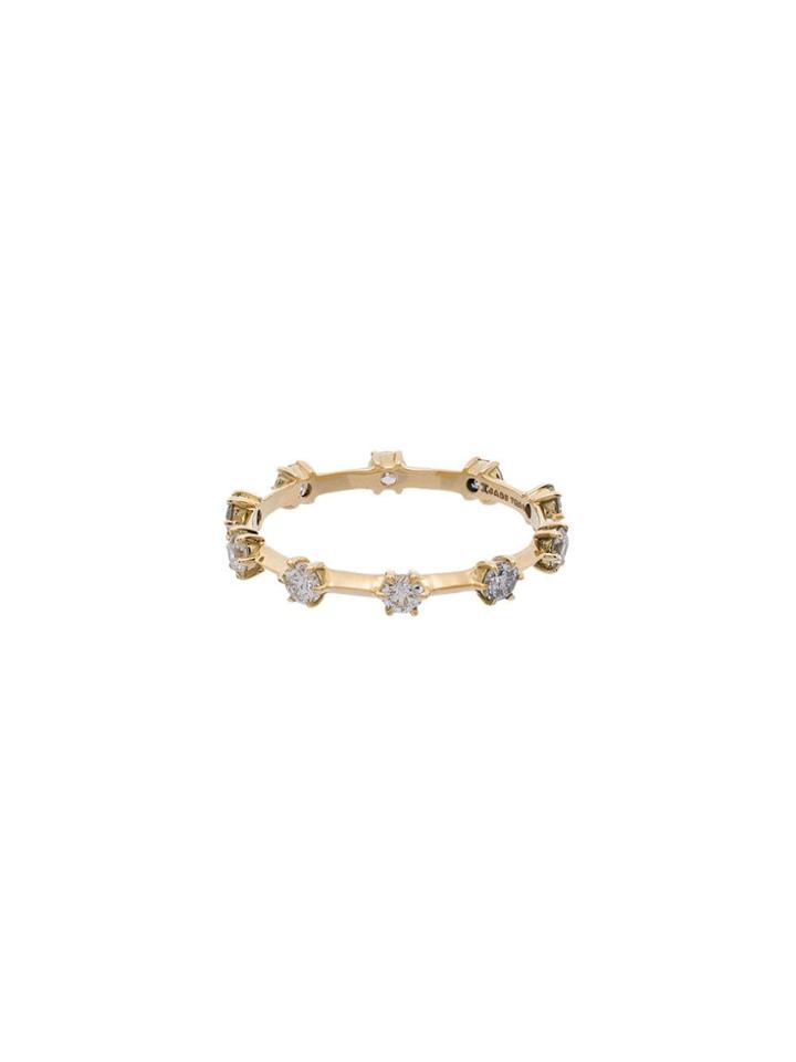Jade Trau Metallic Kismet 18k Gold Diamond Ring