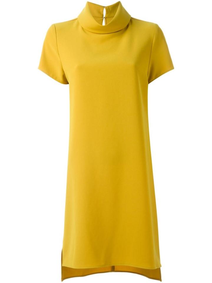 P.a.r.o.s.h. 'piratax' Dress, Women's, Size: Small, Yellow/orange, Polyester/spandex/elastane