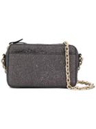 Red Valentino Textured Shoulder Bag - Grey