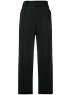 Alexandre Vauthier Classic Cropped Trousers - Black