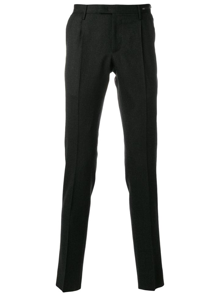 Pt01 Tailored Fitted Trousers - Grey