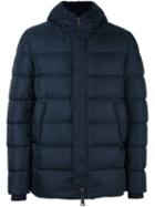 Herno Padded Coat, Men's, Size: 52, Blue, Polyamide/goose Down/feather