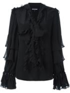 Nicopanda 'hamilton' Blouse, Women's, Size: 2, Black, Silk/polyamide