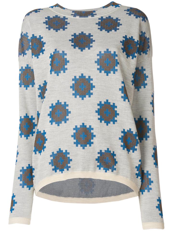Christian Wijnants Patterned Sweater - Nude & Neutrals
