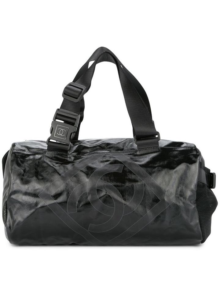 Chanel Pre-owned Sport Line Logo Bag - Black