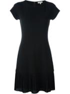 Michael Michael Kors Pleated Hem T-shirt Dress